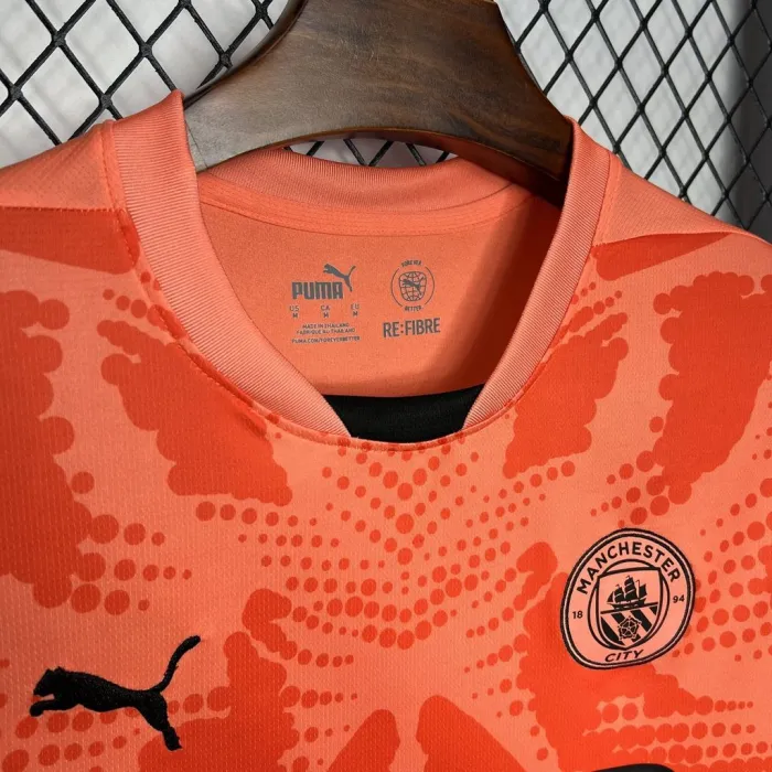 Manchester City Orange Jersey 24/25 Football Jersey