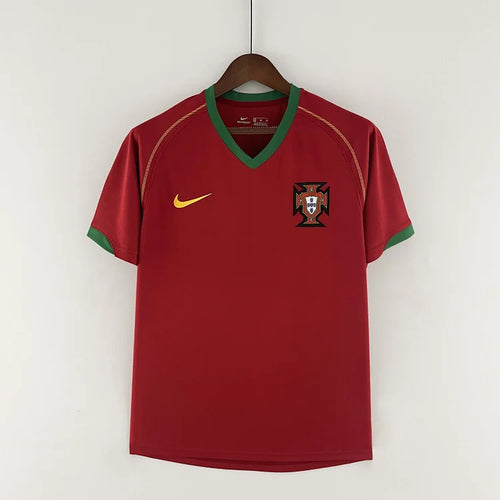 2006 Retro Portugal Home Football Shirt