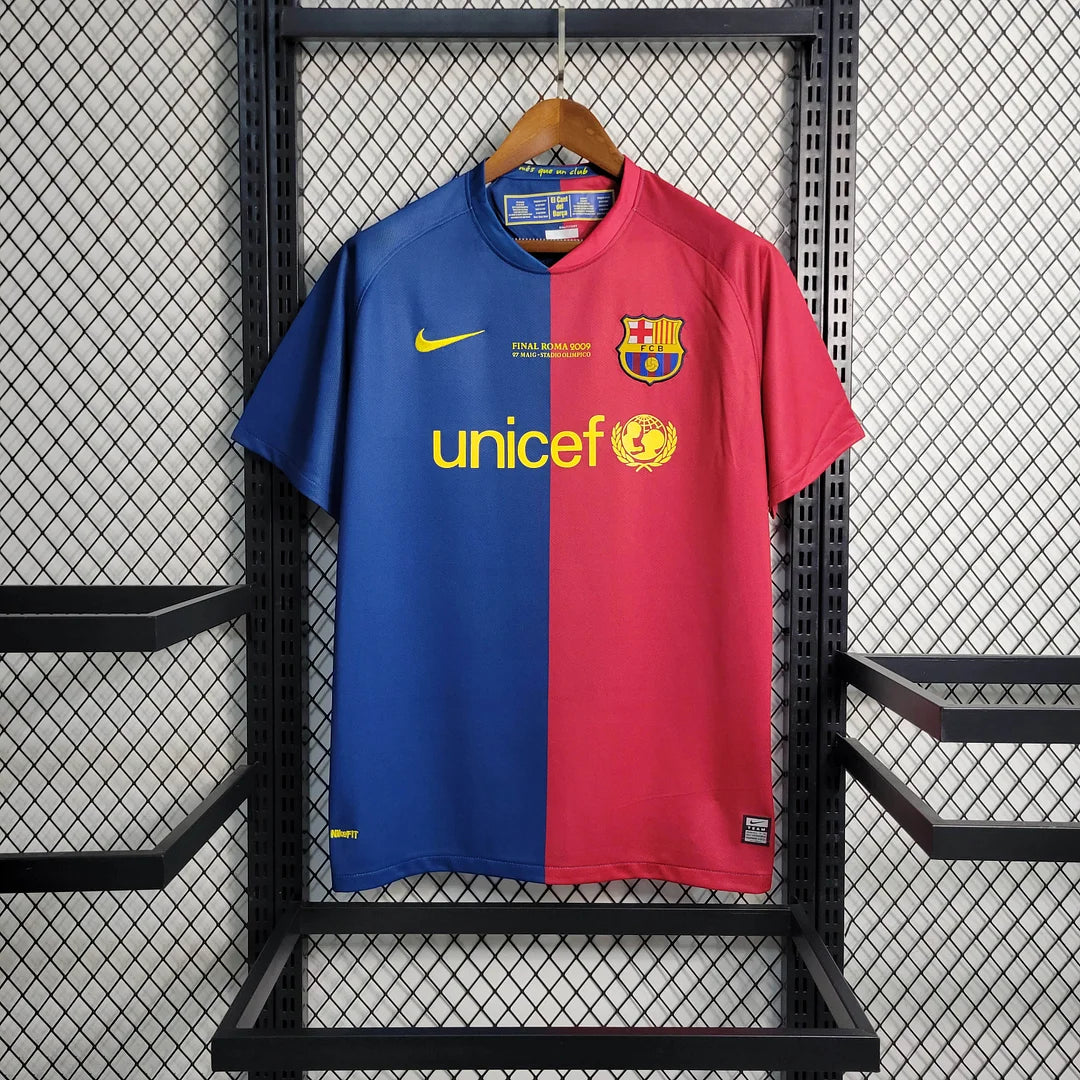 2008/2009 Retro Barcelona Home Football Shirt