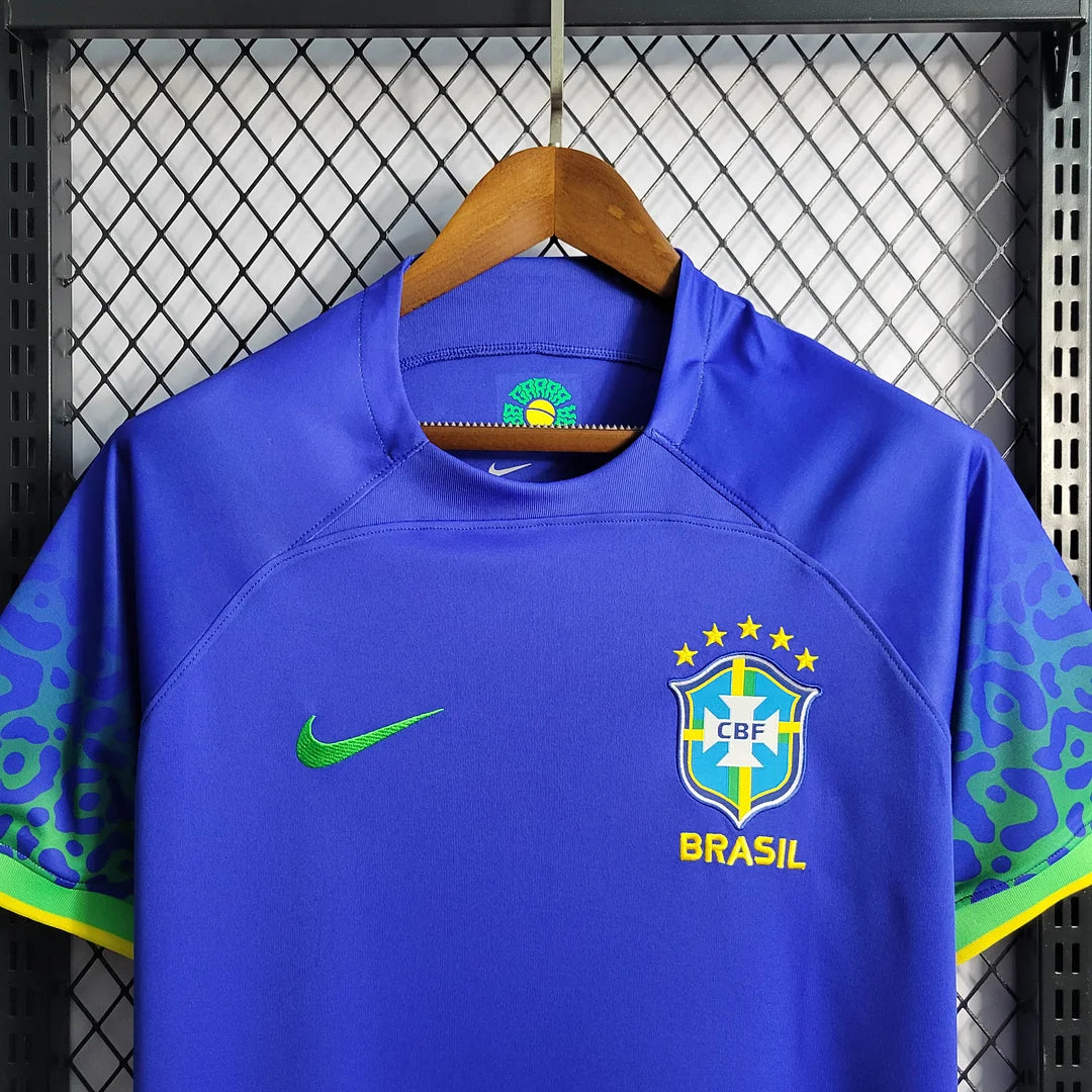 2022 Brazil Away Football Shirt