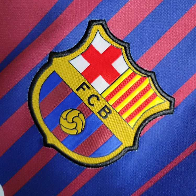 2017/2018 Retro Barcelona Heimtrikot