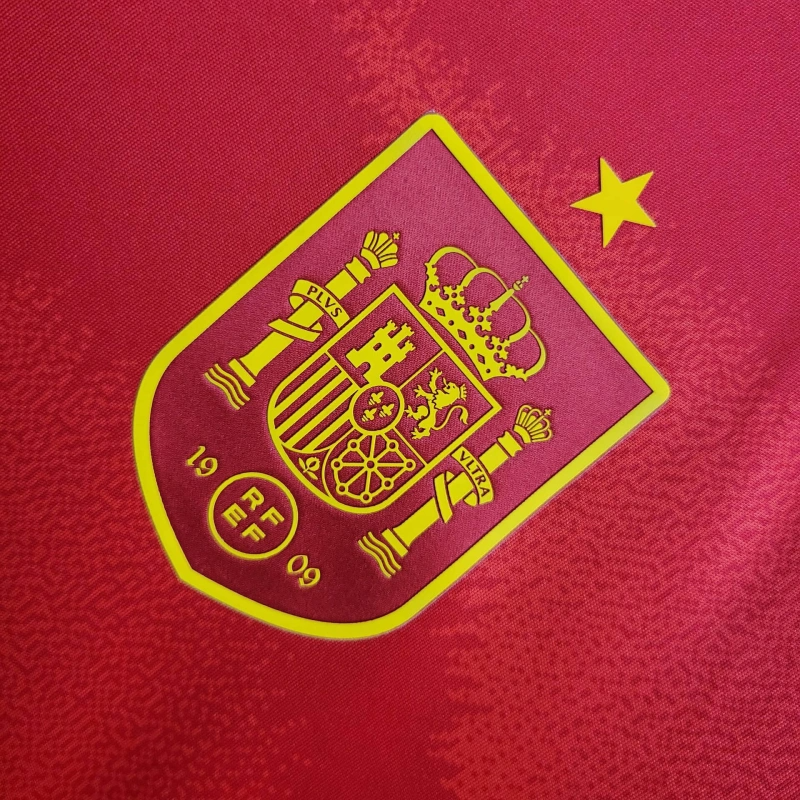 2024 Spain Home Football Shirt