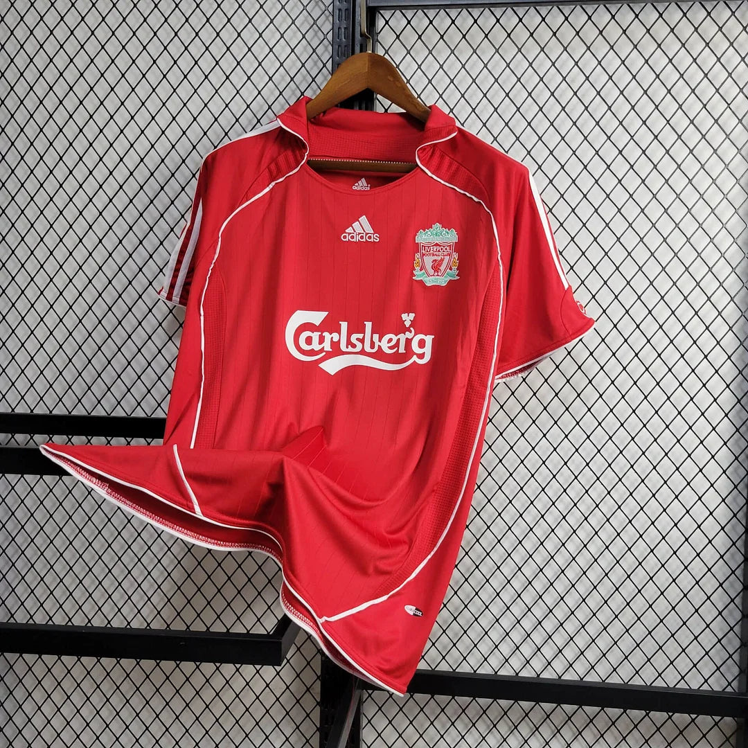 2006/2007 Retro Liverpool Home Football Shirt