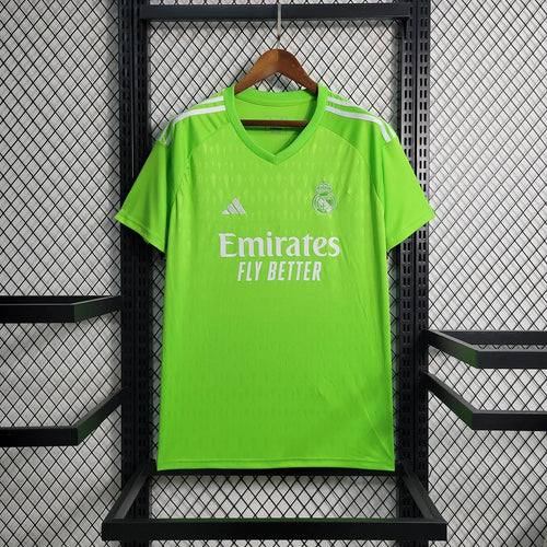 2023/2024 Real Madrid Goalkeeper Green Football Shirt