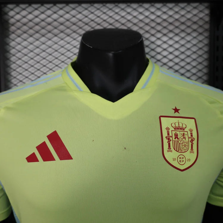 Player Spain Away Kit 24/25 Euro Cup 2024 Football Jersey