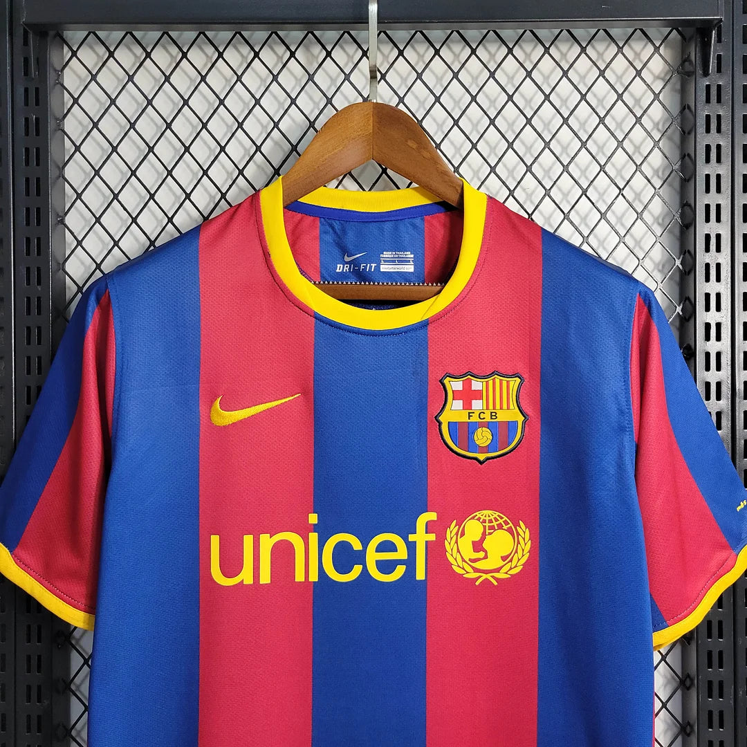 2010/2011 Retro Barcelona Home Football Shirt