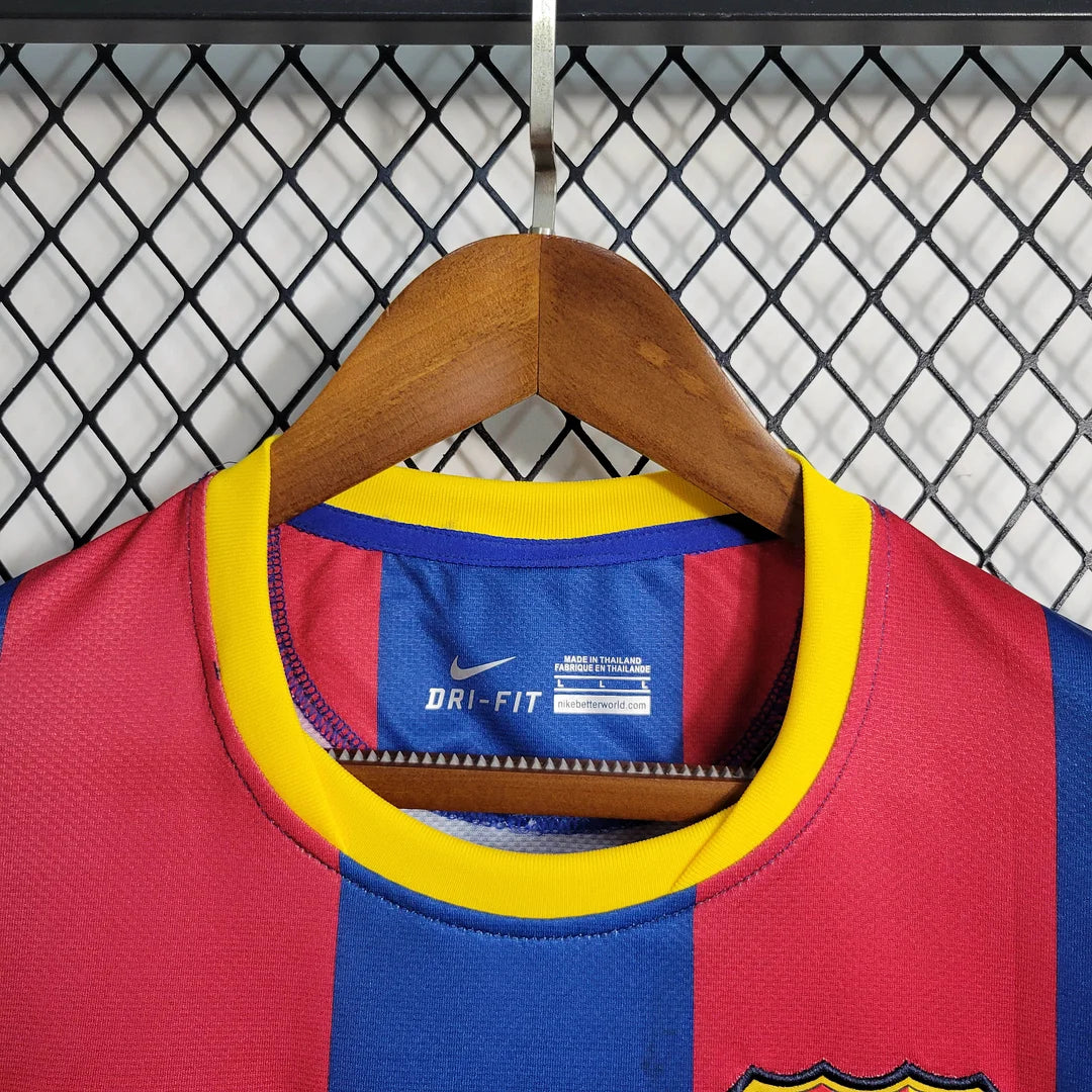 2010/2011 Retro Barcelona Home Football Shirt