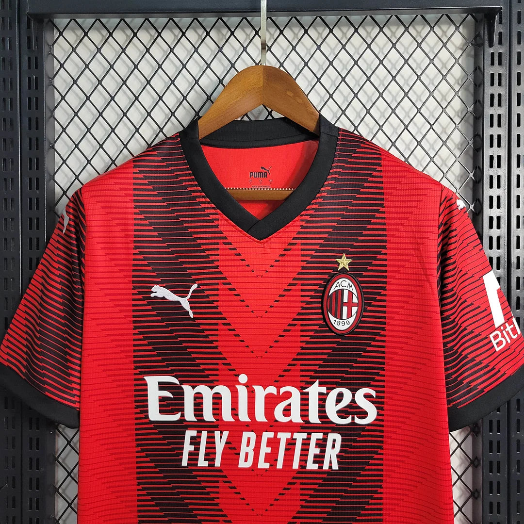 2023/2024 AC Milan Home Football Shirt