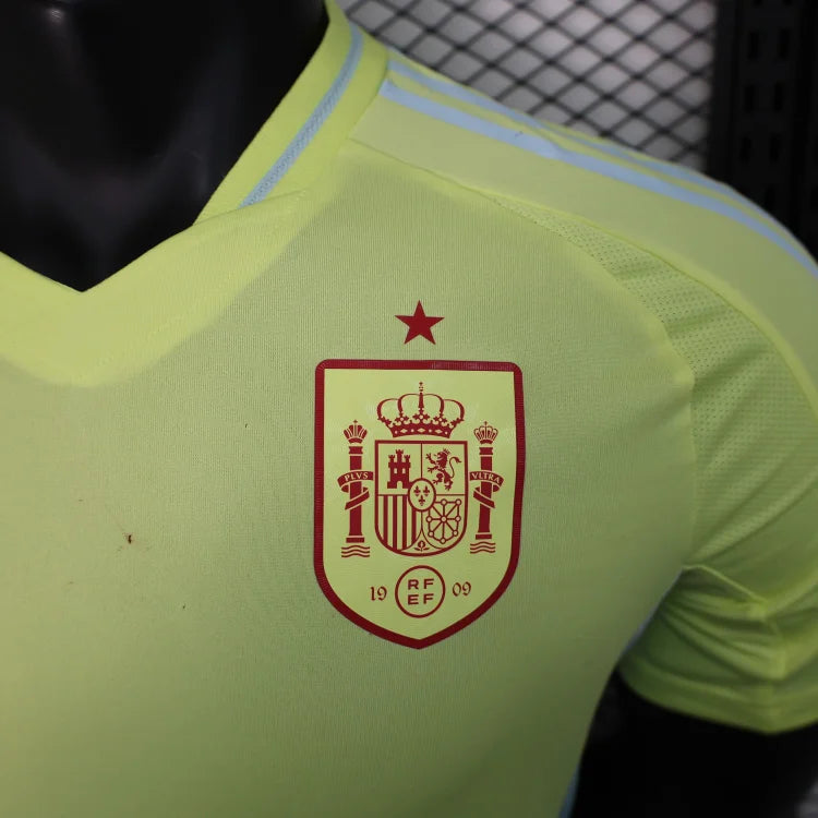 Player Spain Away Kit 24/25 Euro Cup 2024 Football Jersey