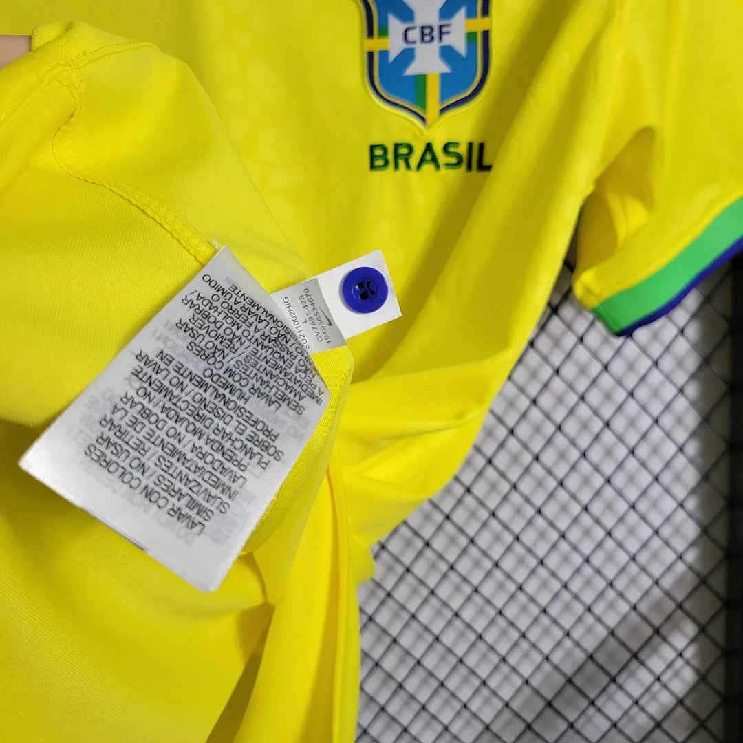 2022 Brazil Home Football Shirt