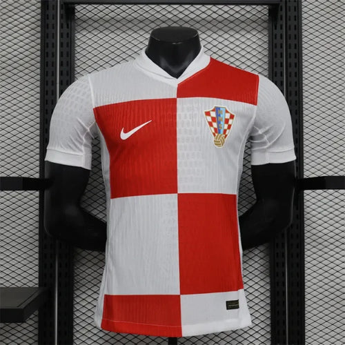 Player Croatia Home Kit 24/25 Euro Cup 2024 Football Jersey