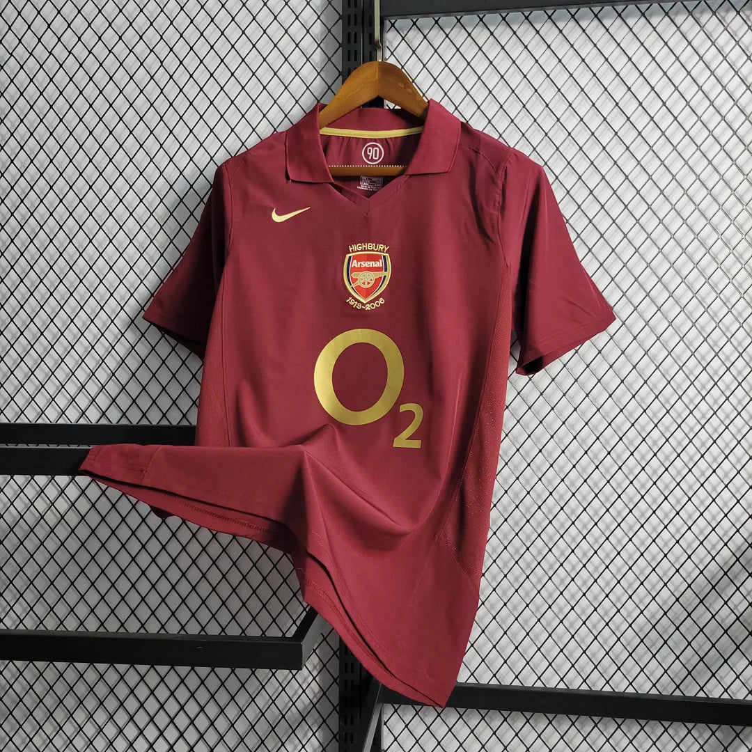 2005/2006 Retro-Arsenal-Heimtrikot