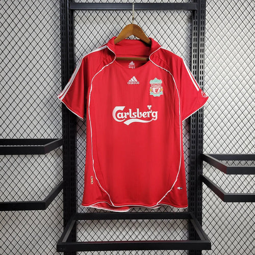 2006/2007 Retro Liverpool Home Football Shirt