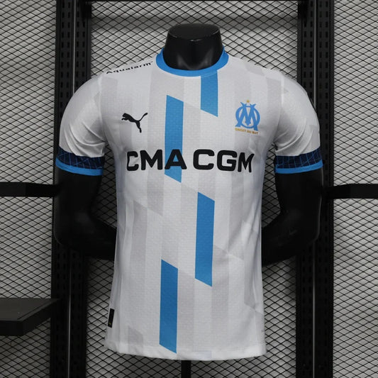 2024/2025 Player Version Olympique de Marseille Home Football Shirt