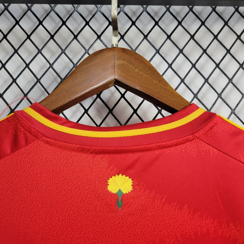 2024 Spain Home Football Shirt