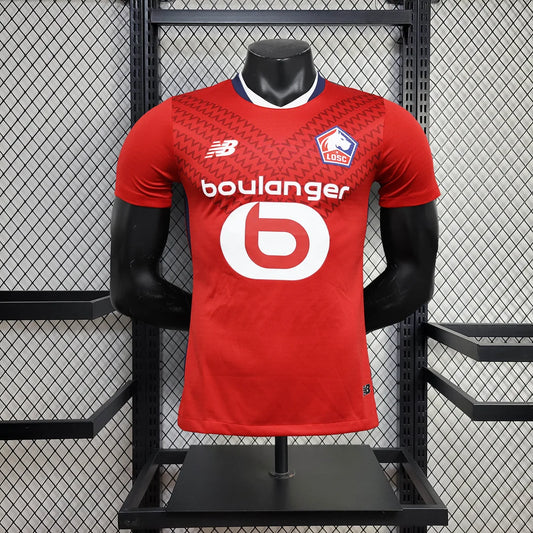 2024/2025 Player Version Lille LOSC Home Football Shirt