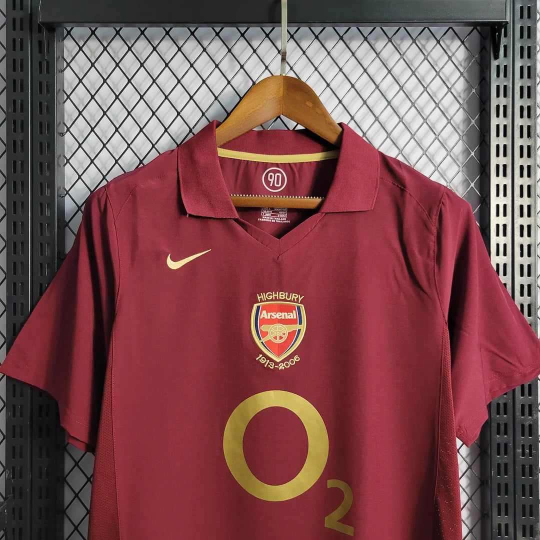 2005/2006 Retro-Arsenal-Heimtrikot