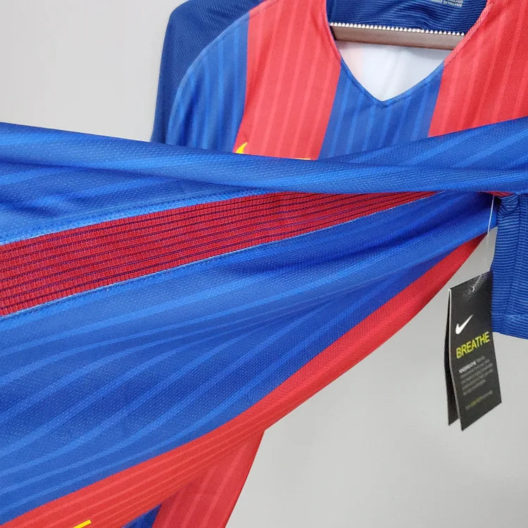 2016/2017 Retro Barcelona Fußballtrikot Heim