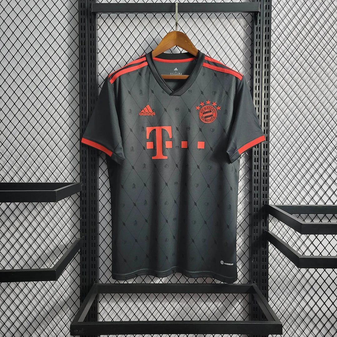 2022/2023 Bayern München Drittes Auswärts-Fußballtrikot