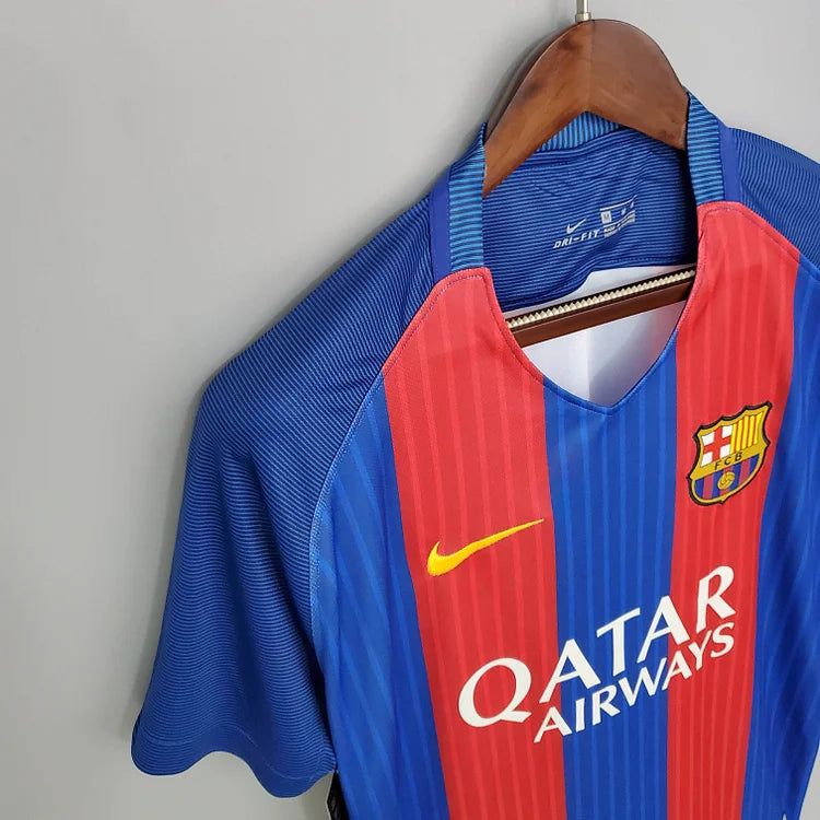 2016/2017 Retro Barcelona Fußballtrikot Heim