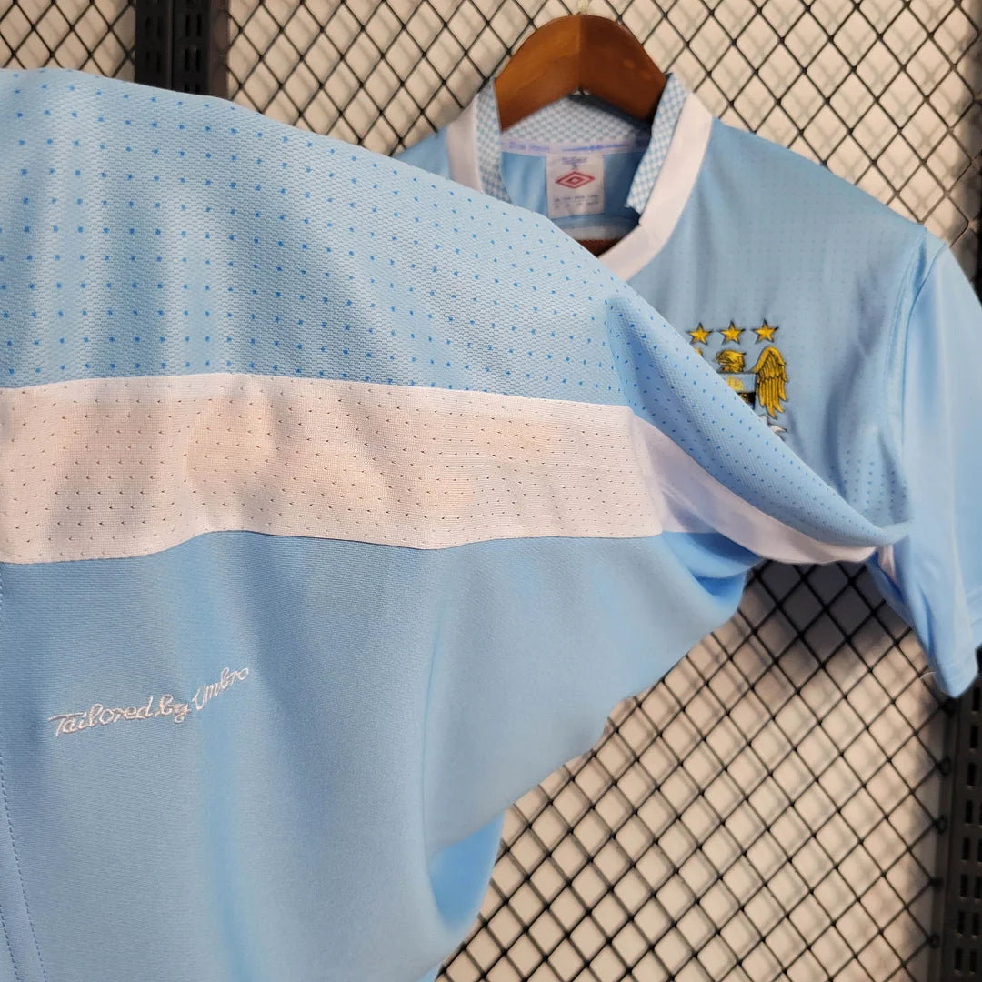 2011/2012 Retro Manchester City Home Football Shirt