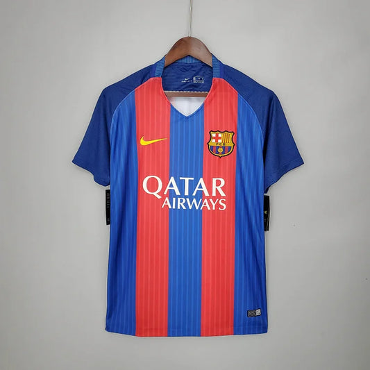 2016/2017 Retro Barcelona Fußballtrikot Heim