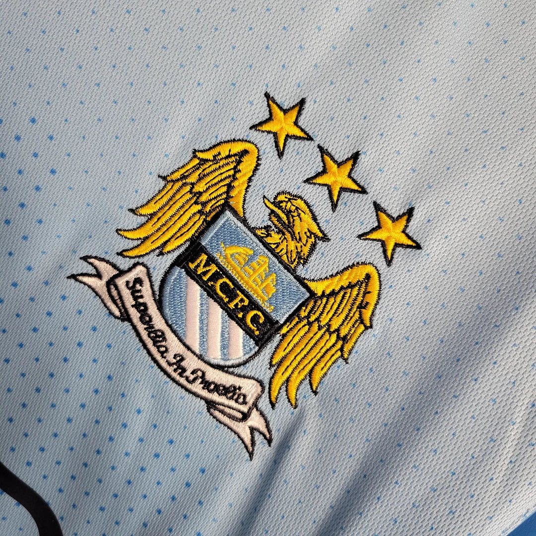 2011/2012 Retro Manchester City Home Football Shirt