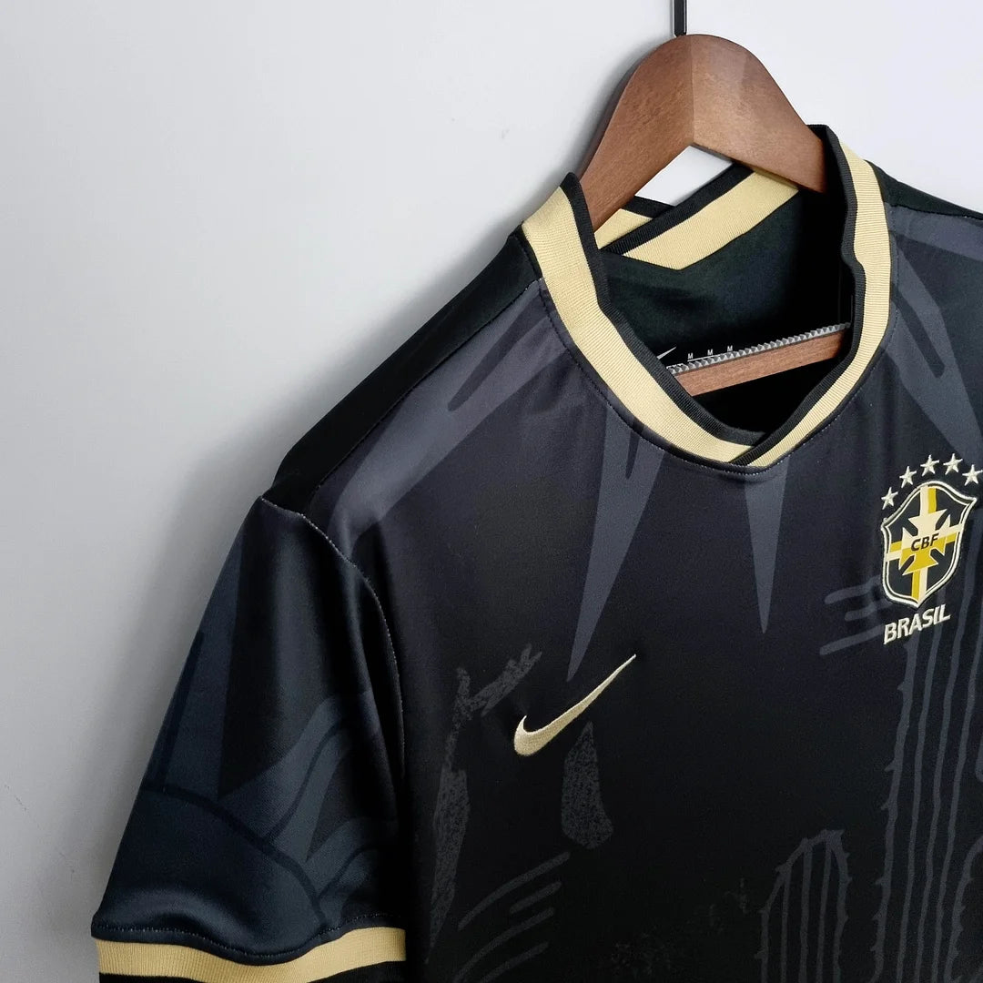 2022 Brazil Special Edition Black Football Shirt