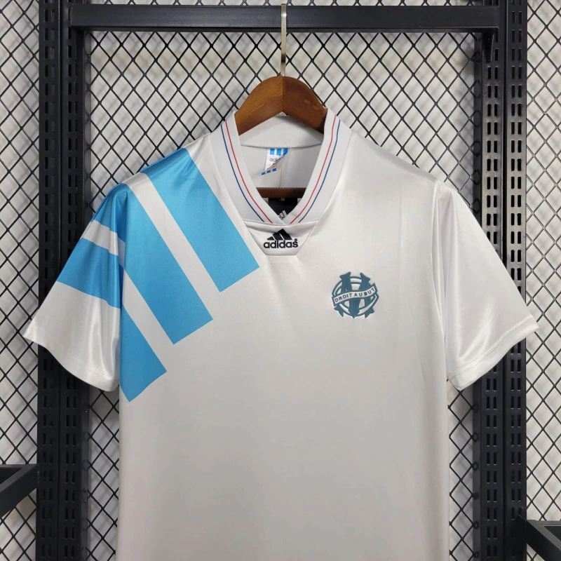 1993/1994 Retro Olympique Marseille Home Football Shirt