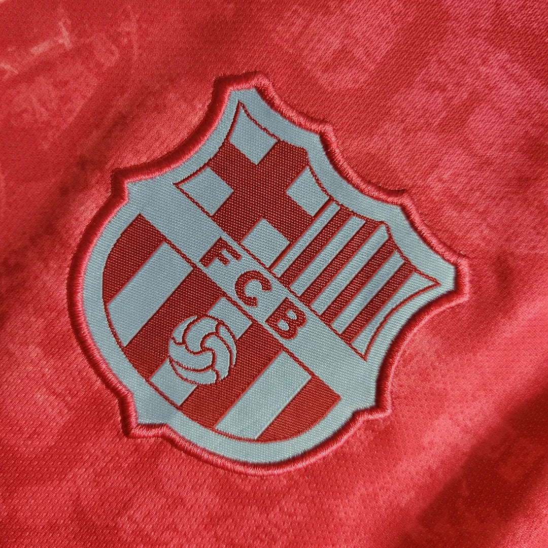 2018/2019 Retro Barcelona Drittes Auswärts-Fußballtrikot