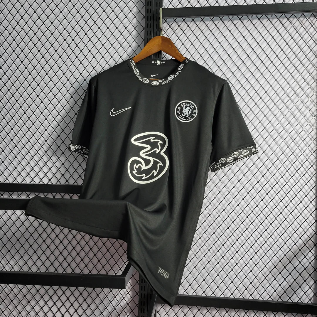 2022/2023 Chelsea Training Wear Schwarzes Fußballtrikot