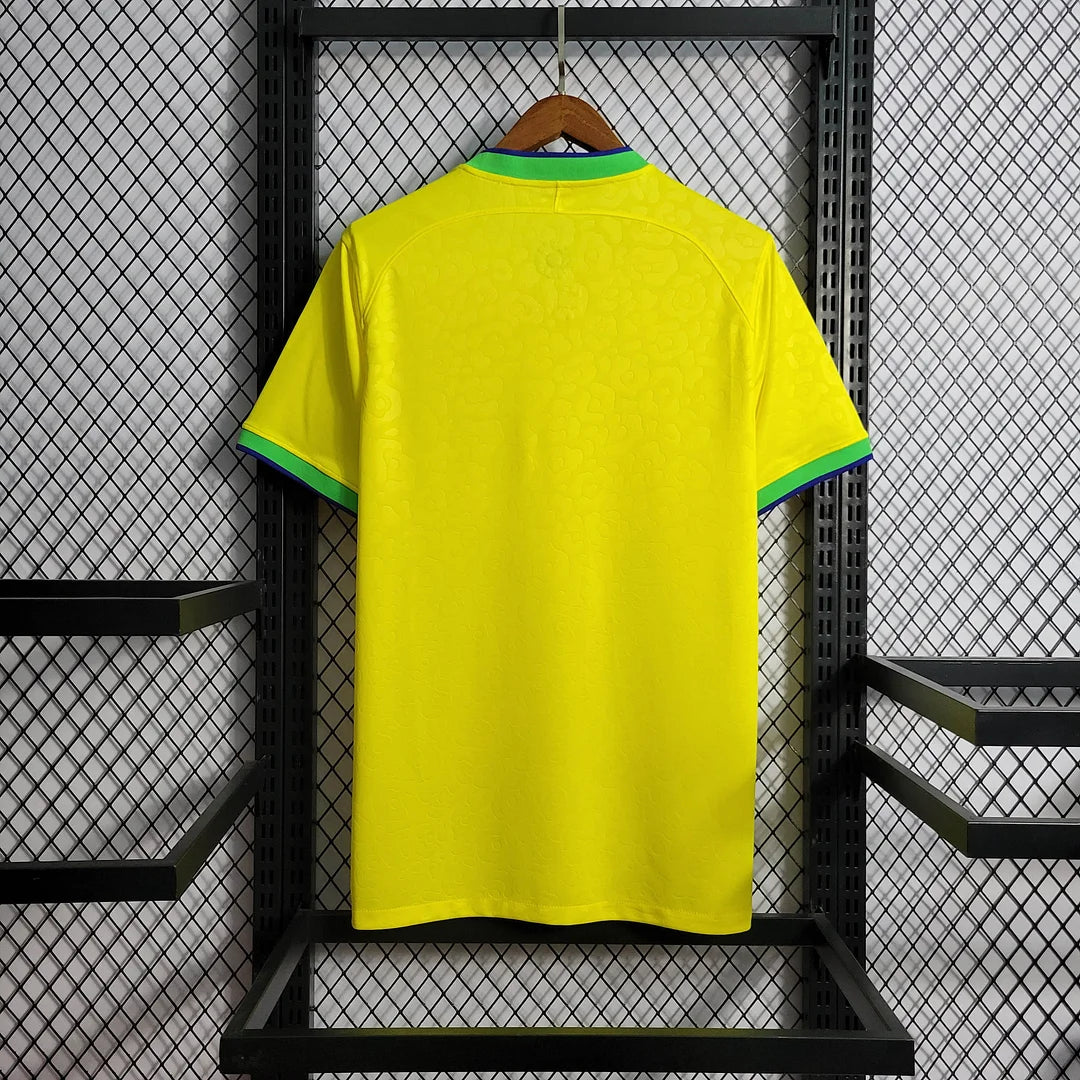 2022 Brazil Home Football Shirt