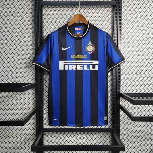 2009/2010 Retro Inter Milan Home Champions League Final Football Shirt