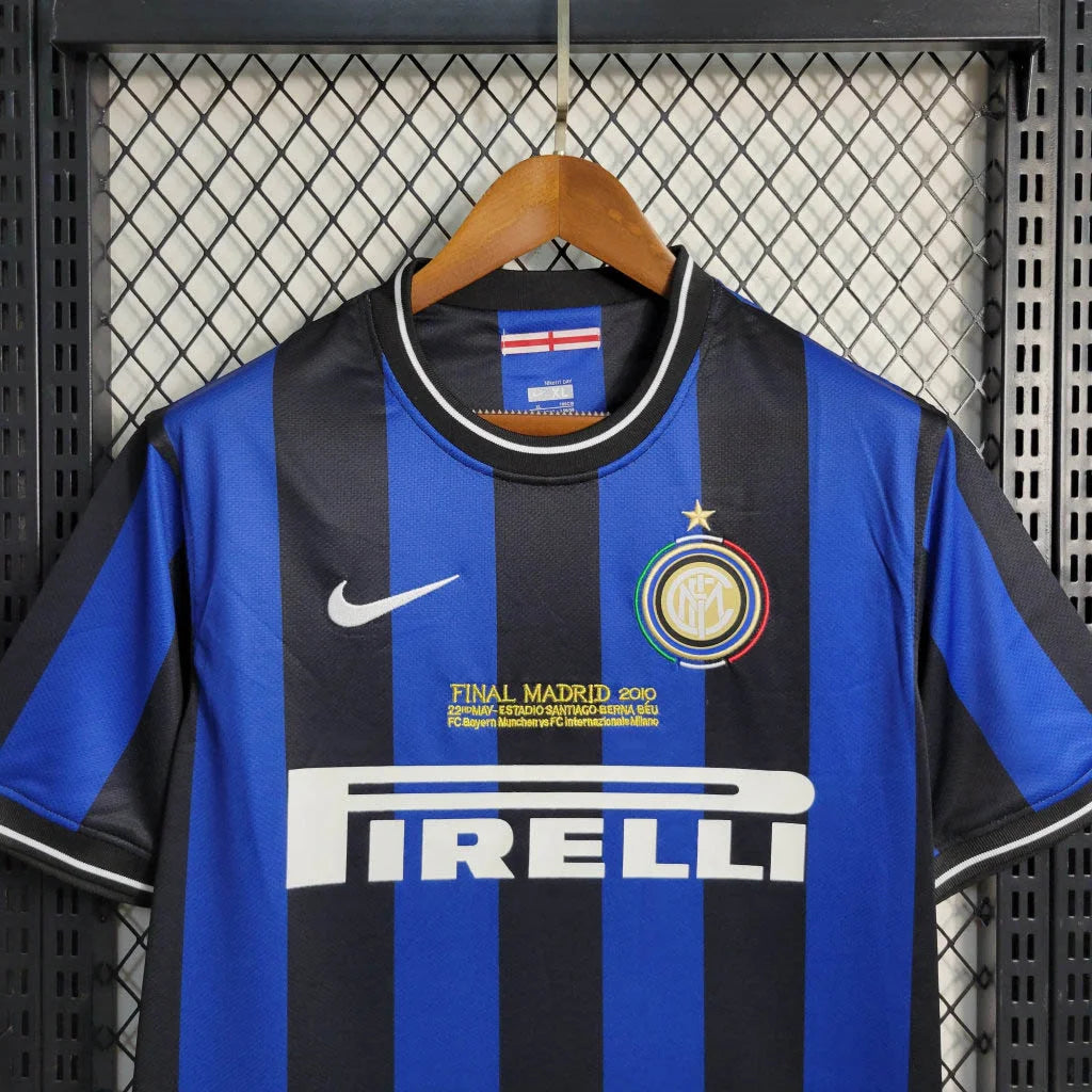 2009/2010 Retro Inter Milan Home Champions League Final Football Shirt