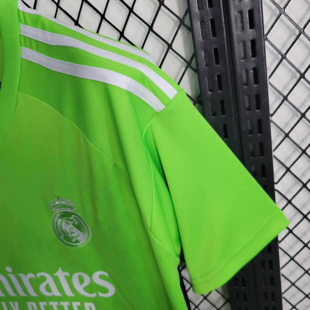 2023/2024 Real Madrid Goalkeeper Green Football Shirt