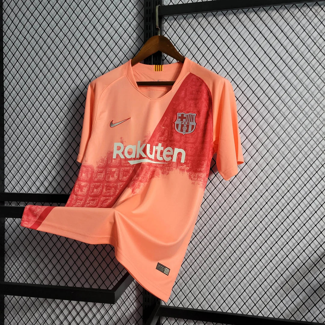 2018/2019 Retro Barcelona Drittes Auswärts-Fußballtrikot