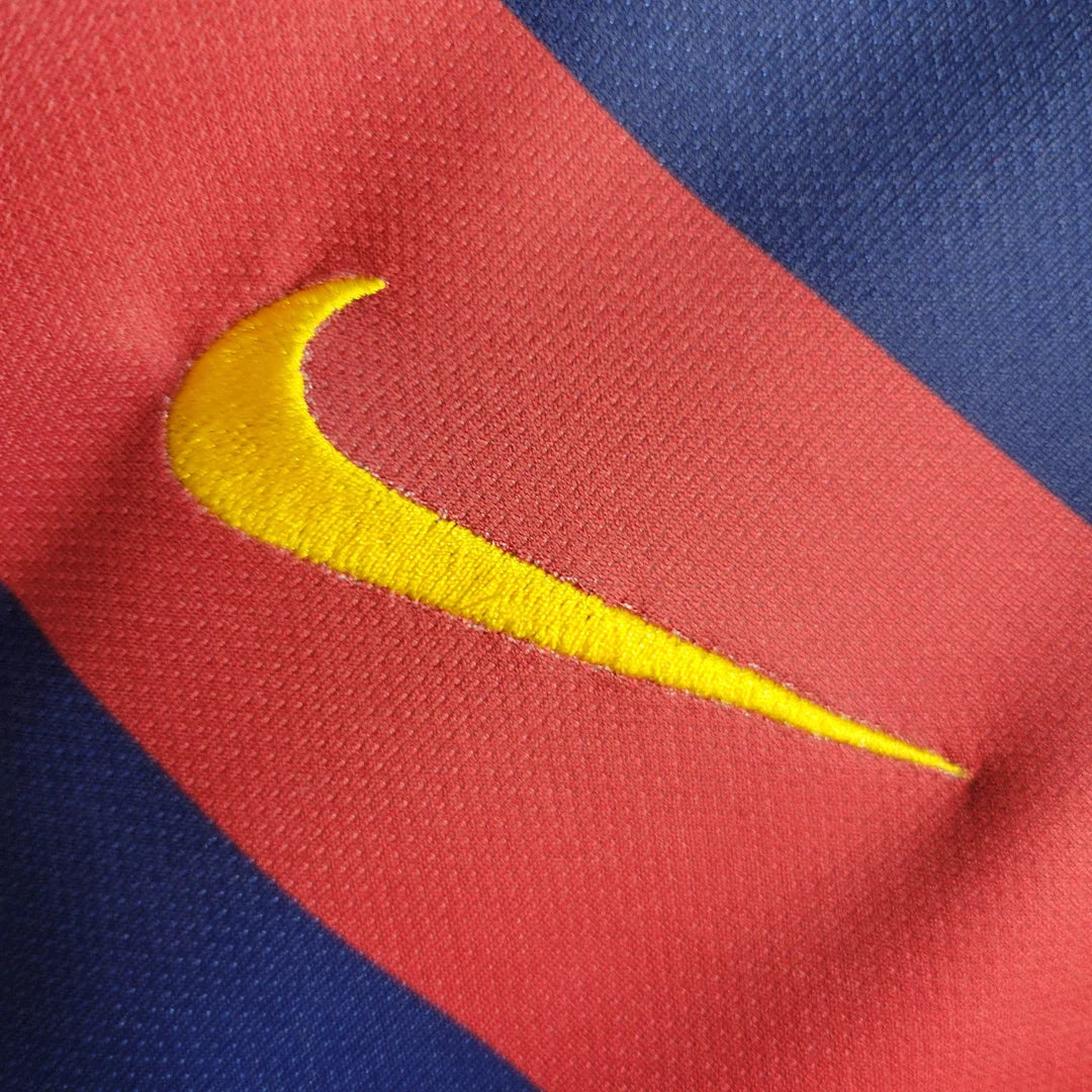 2015/2016 Retro Barcelona Home Football Shirt