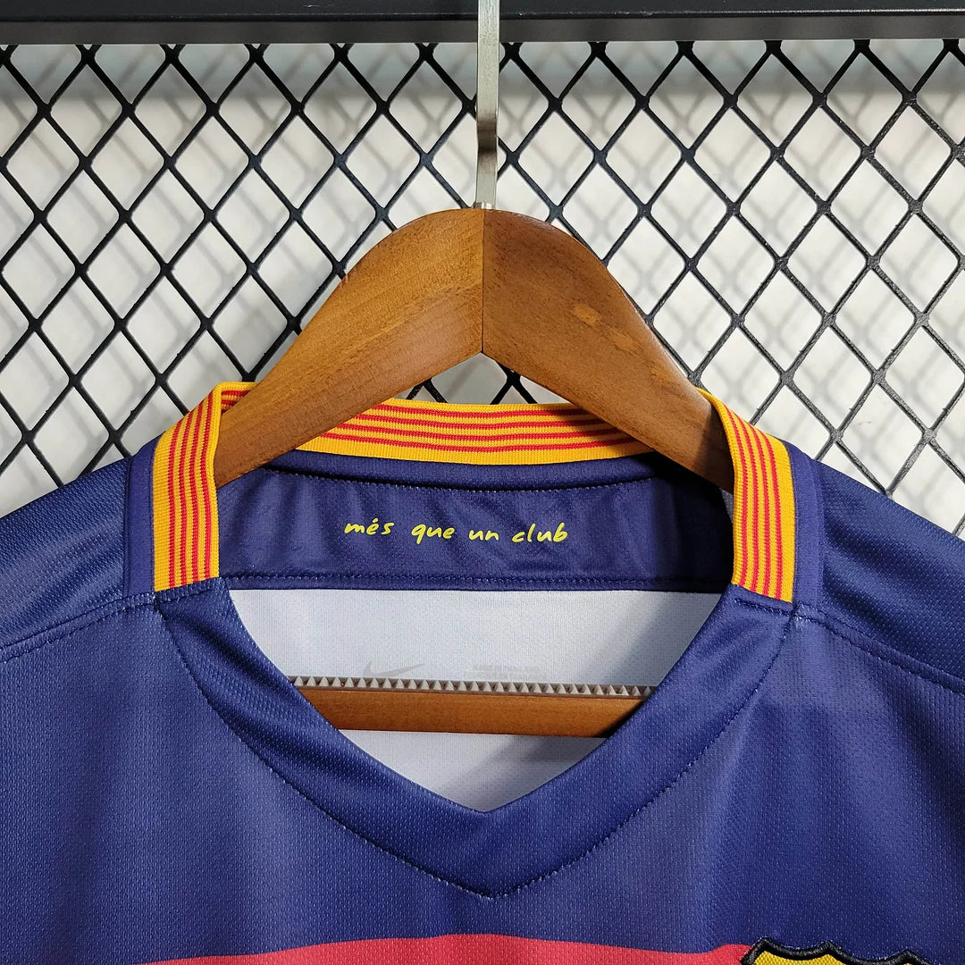 2015/2016 Retro Barcelona Home Football Shirt