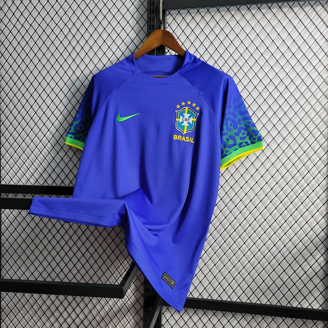 2022 Brazil Away Football Shirt