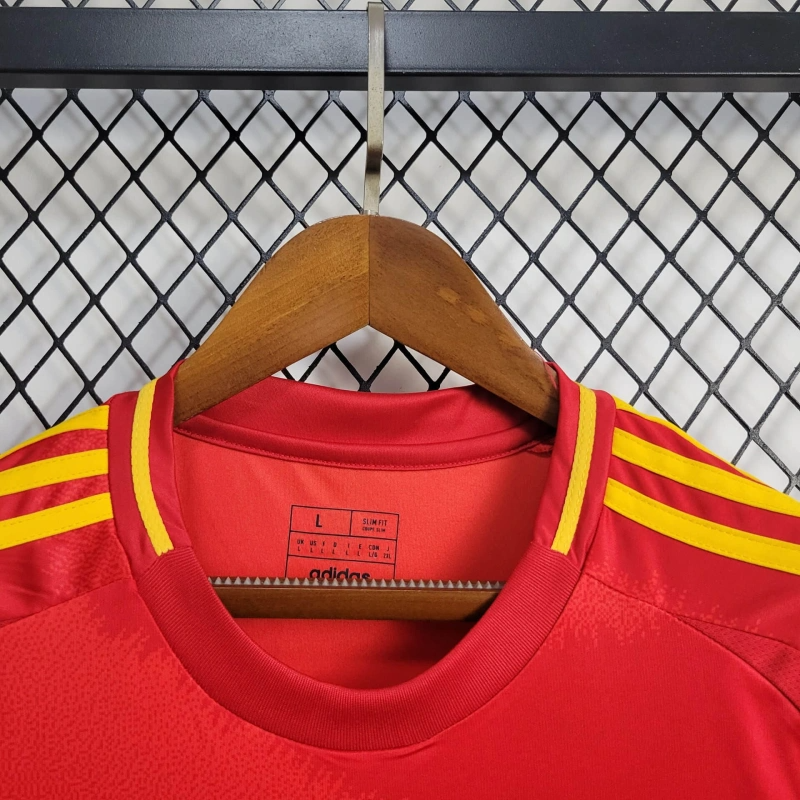 2024 Spain Home Football Shirt