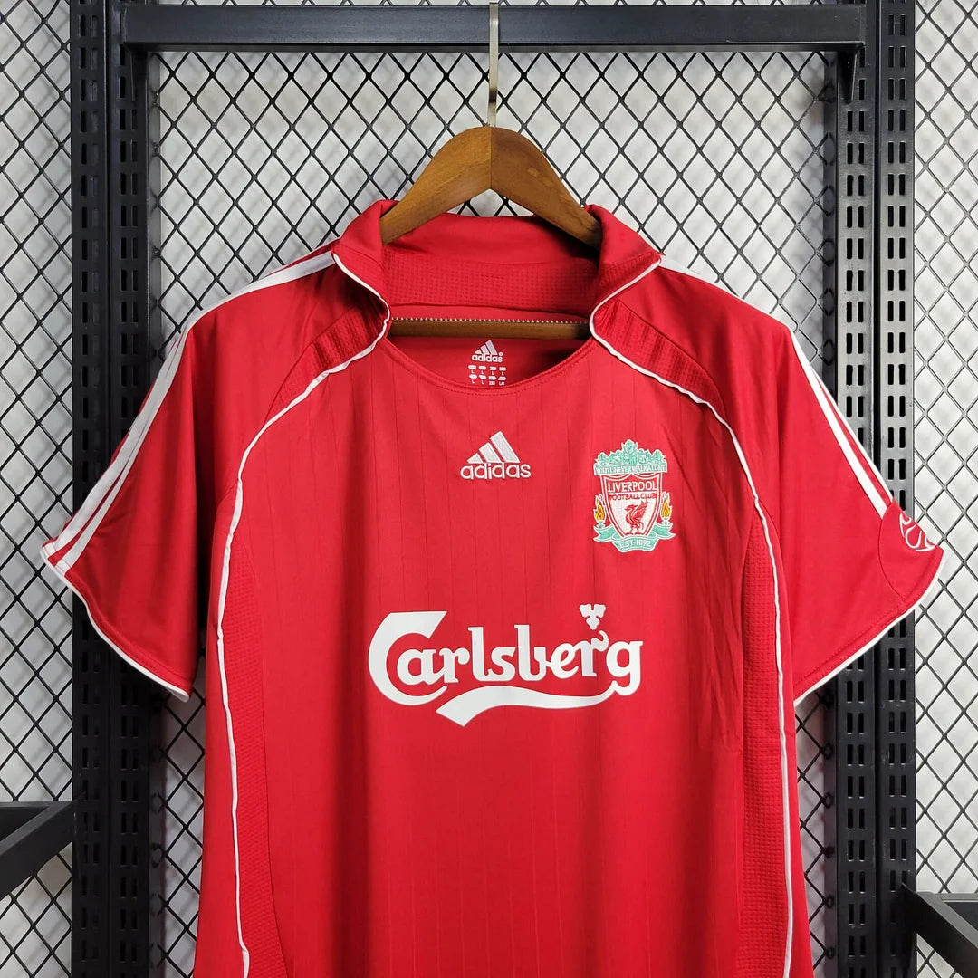 2006/2007 Retro Liverpool Home Football Shirt