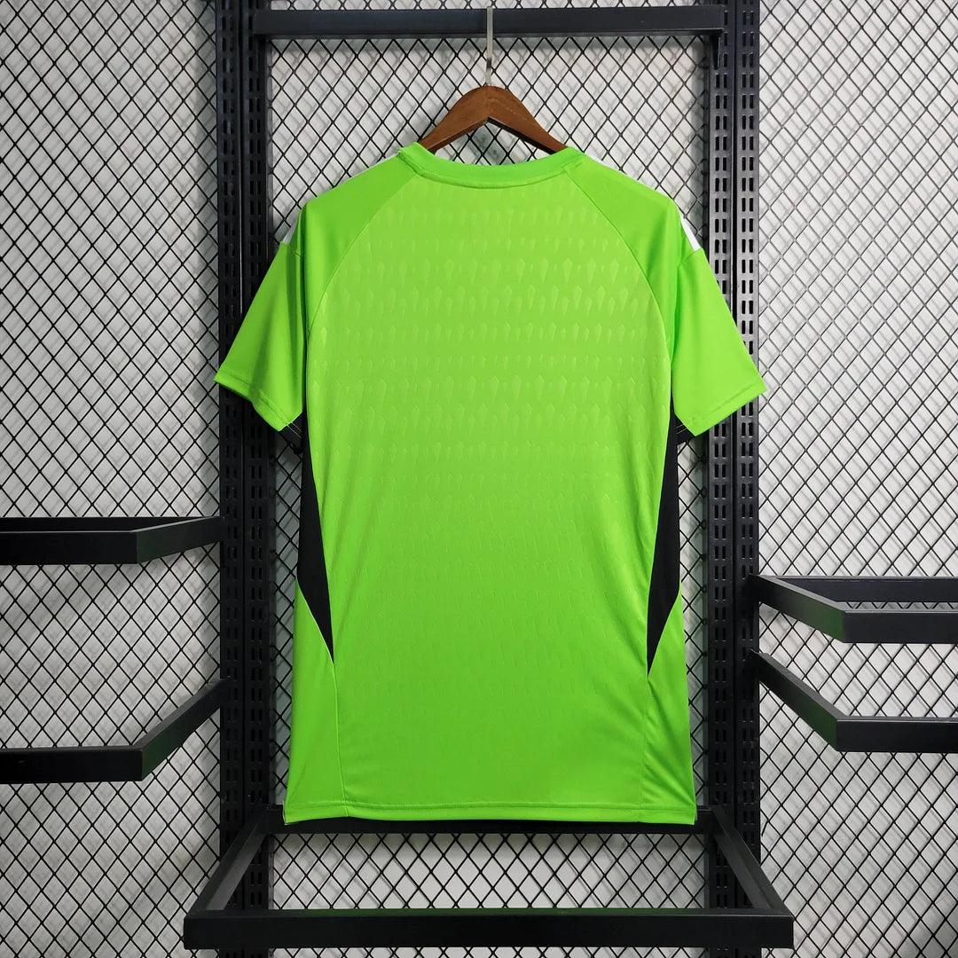 2023/2024 Real Madrid Goalkeeper Green Football Shirt