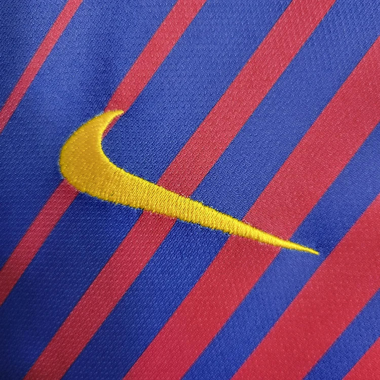 2017/2018 Retro Barcelona Heimtrikot