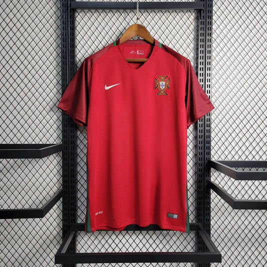 2016 Retro Portugal Away Football Shirt