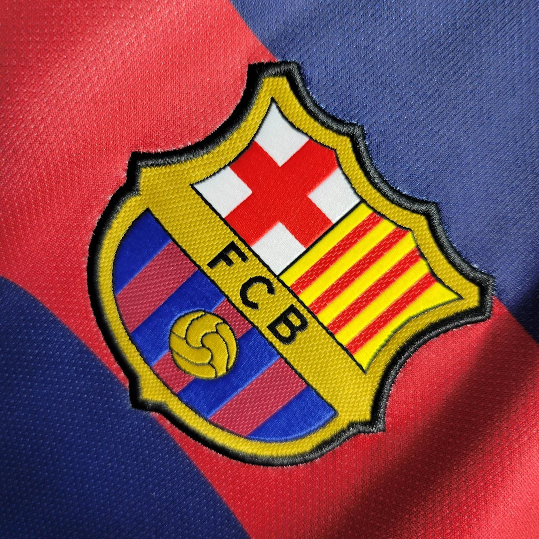 2015/2016 Retro Barcelona Home Football Shirt