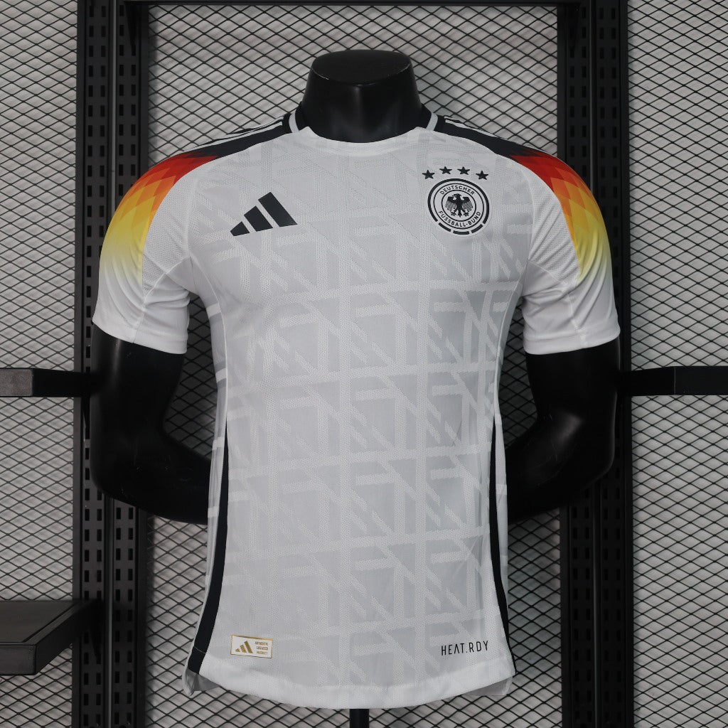 2024 Spielerversion Deutschland Heim-Fußballtrikot