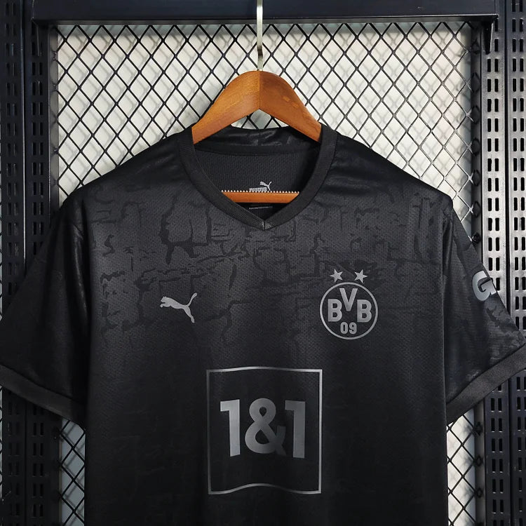 2023 Dortmund Blackout Special Edition Fußballtrikot