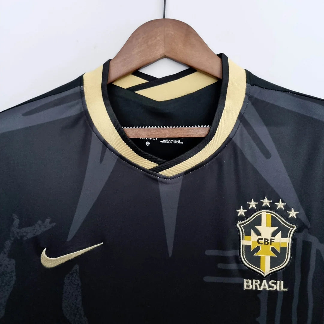 2022 Brazil Special Edition Black Football Shirt