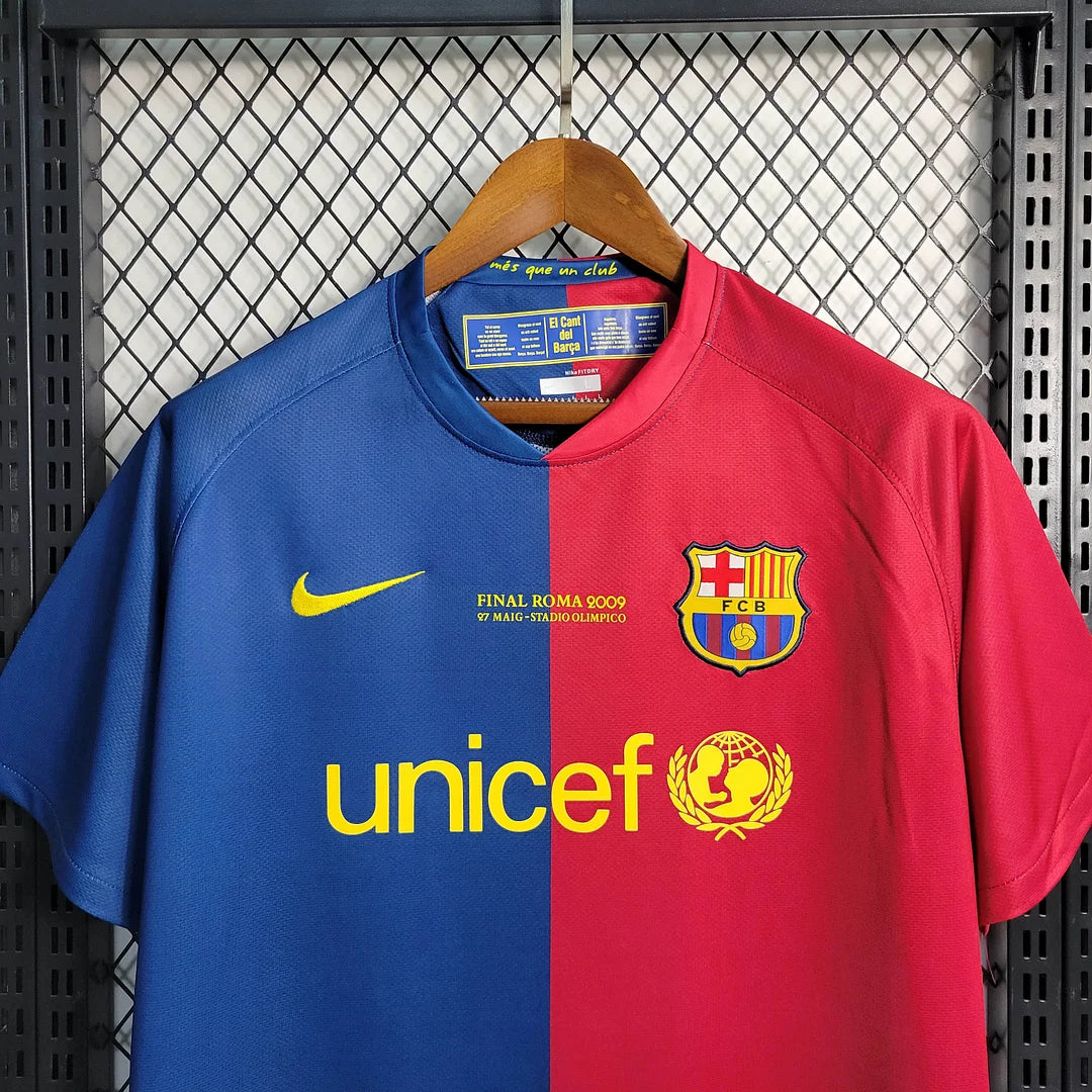 2008/2009 Retro Barcelona Home Football Shirt