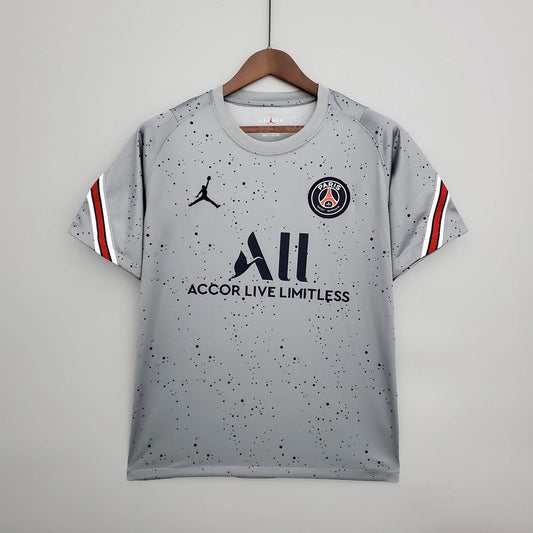 2021/2022 Psg Paris Saint-Germain Training Wear Grey